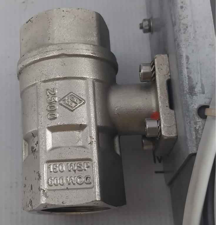 A+a Wehlan R-o-u Electric Actuator W/ Ball Valve Assembly 125v/ac 30v/dc