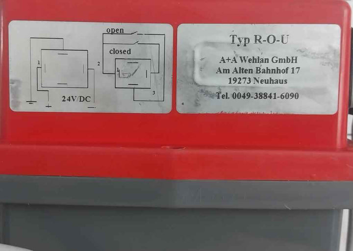 A+a Wehlan R-o-u Electric Actuator W/ Ball Valve Assembly 125v/ac 30v/dc