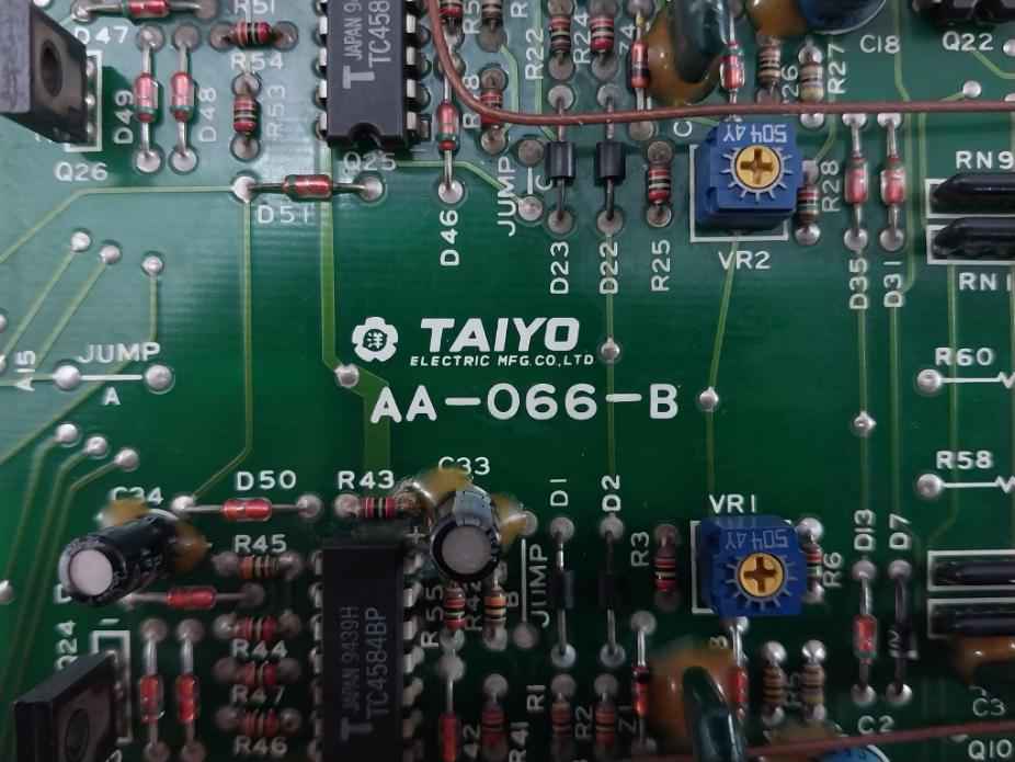 Aa-066-b Pcb Card Taiyo Electric