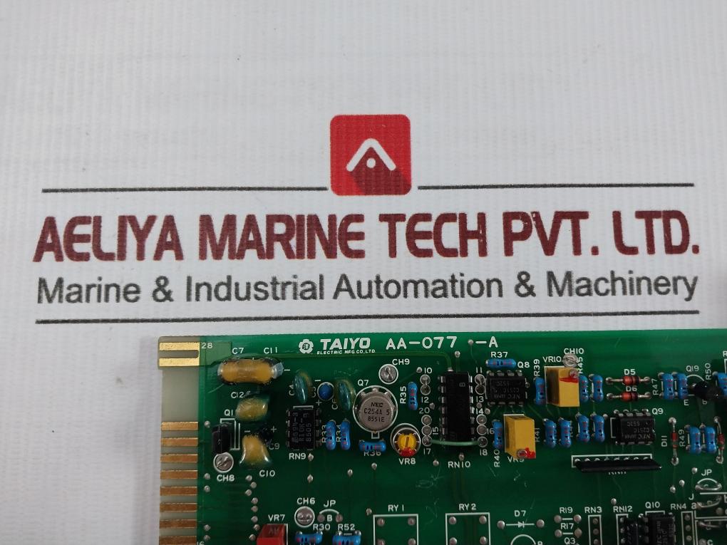 Aa-077-a Printed Circuit Board Taiyo Electric