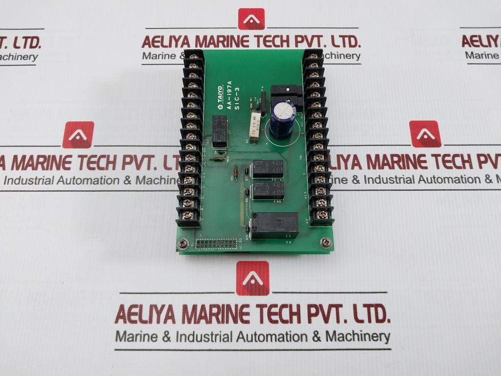 Aa-197A Printed Circuit Board Sic-3 Taiyo Electric