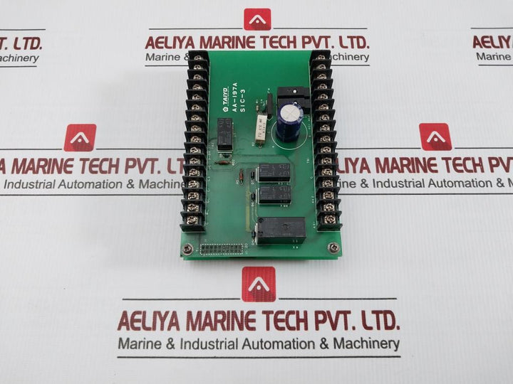 Aa-197A Printed Circuit Board Sic-3 Taiyo Electric