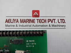 Aa-197A Printed Circuit Board Sic-3 Taiyo Electric