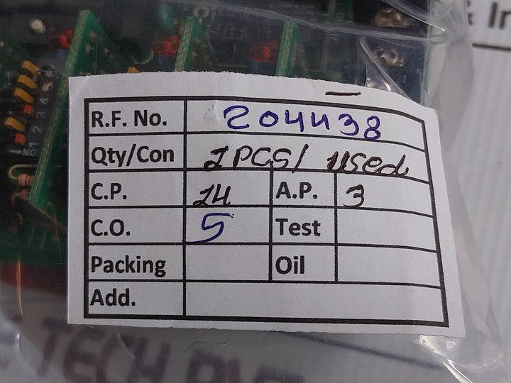 Aa-198C Taiyo Control And Timer Pcb Module