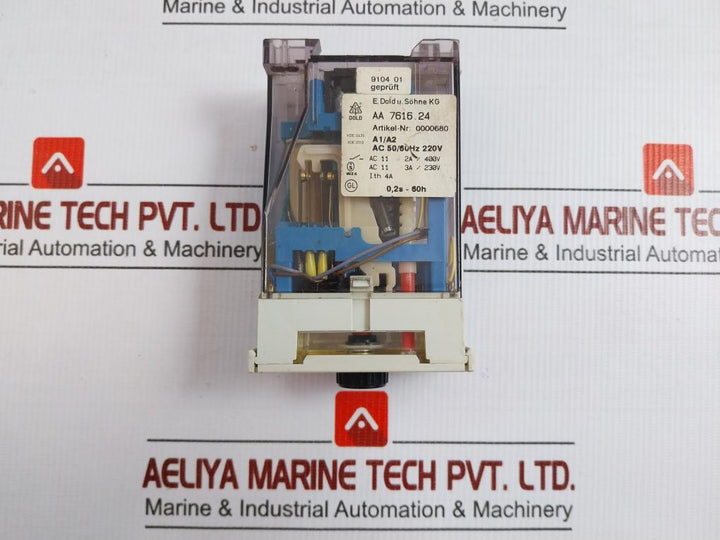 Aa 7616.24 Time Delay Relay E.Dold U.Sohne 230V