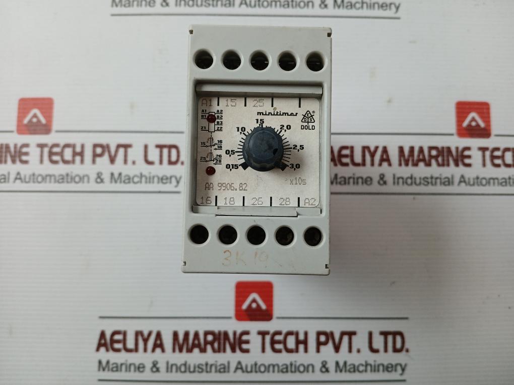Aa 9906.82 Minitimer Relay Brand E.Dold U.Sohne Ac-11 3A/250V
