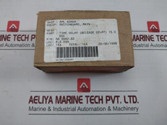 Aa 9962.82 Off-delay Time Relay 220Vac 15-300Sec E. Dold & Sohne