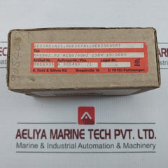 Aa 9962.82 Off-delay Time Relay 230Vac E. Dold & Sohne