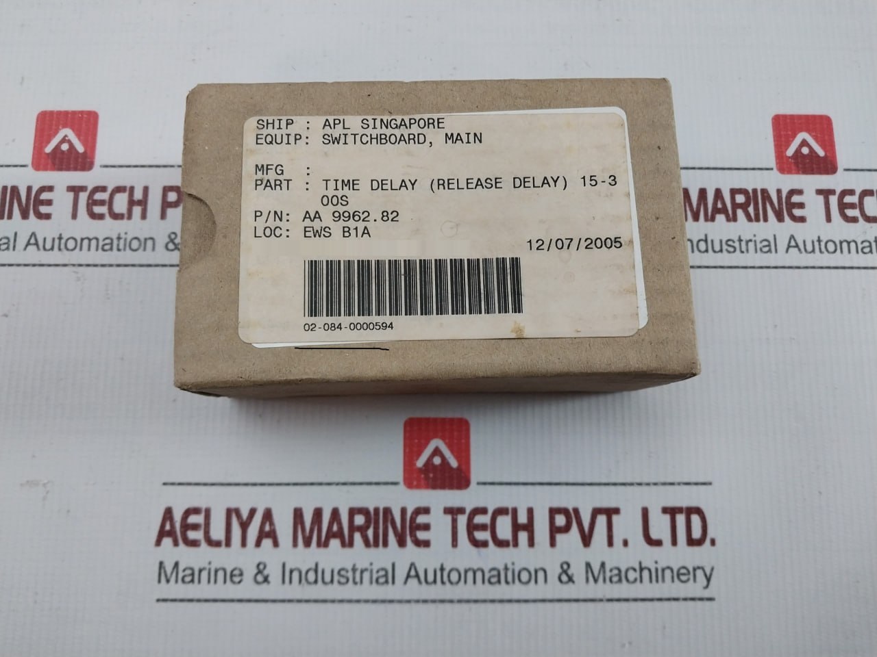 Aa 9962.82 Off-delay Time Relay 230Vac E. Dold & Sohne