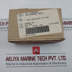 Aa 9962.82 Timer Relay Ac 11 3A/250V E.Dold & Sohne