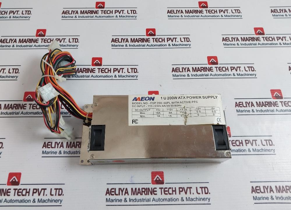 Aaeon Fsp200-50Pl Power Supply 115/230V 50/60Hz