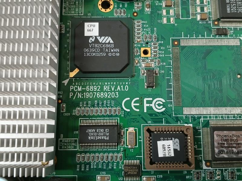 Aaeon Pcm-6892 A1.0 Embedded Board 1907689203 94V-0 128Mb