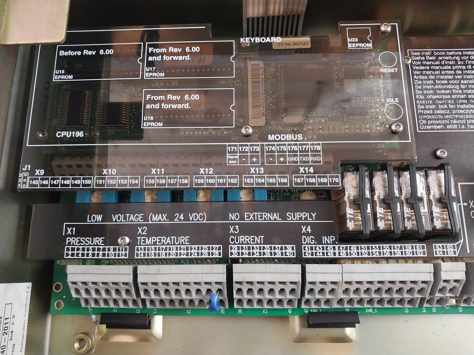 Aalborg 1606-002 Mission Power Panel Rev A5,D 94V