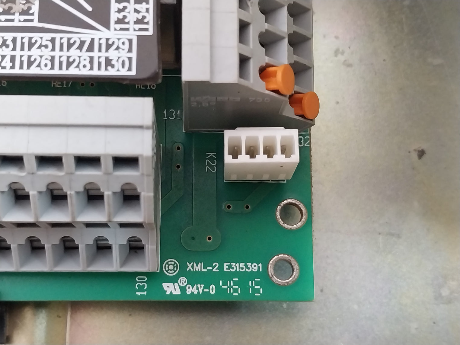 Aalborg 1606-002 Mission Power Panel Rev A5,D 94V