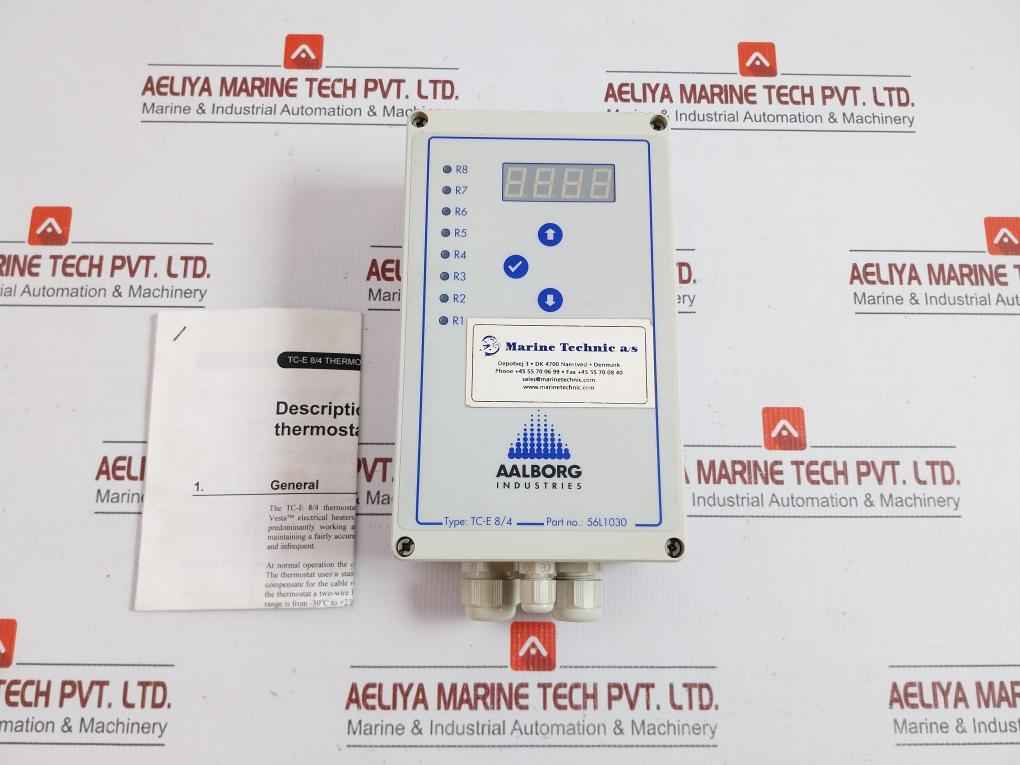 Aalborg Electronic Thermostat Tc-e 8/4