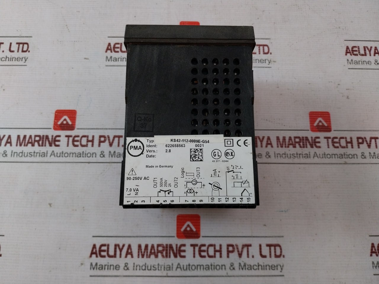 Aalborg Industries Ks42-112-0009E-g54 Temperature Controller Ks 42-1 Universal