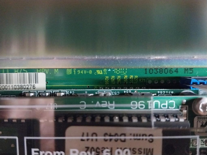 Aalborg Industries Mission Power Panel 24Vac Dk-8260 Rev.0005 Part No 1606-005