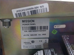 Aalborg Industries Mission Power Panel 24Vac Dk-8260 Rev.0005 Part No 1606-005