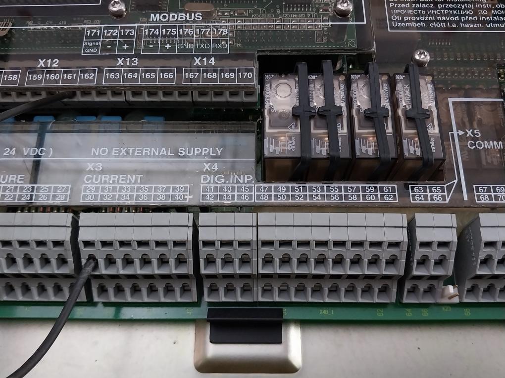 Aalborg Industries Mission Power Panel 24Vac Dk-8260 Rev.0005 Part No 1606-005