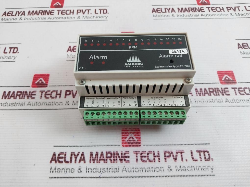 Aalborg Industries Sl700 Salinometer Rev.1 115V 4-20Ma