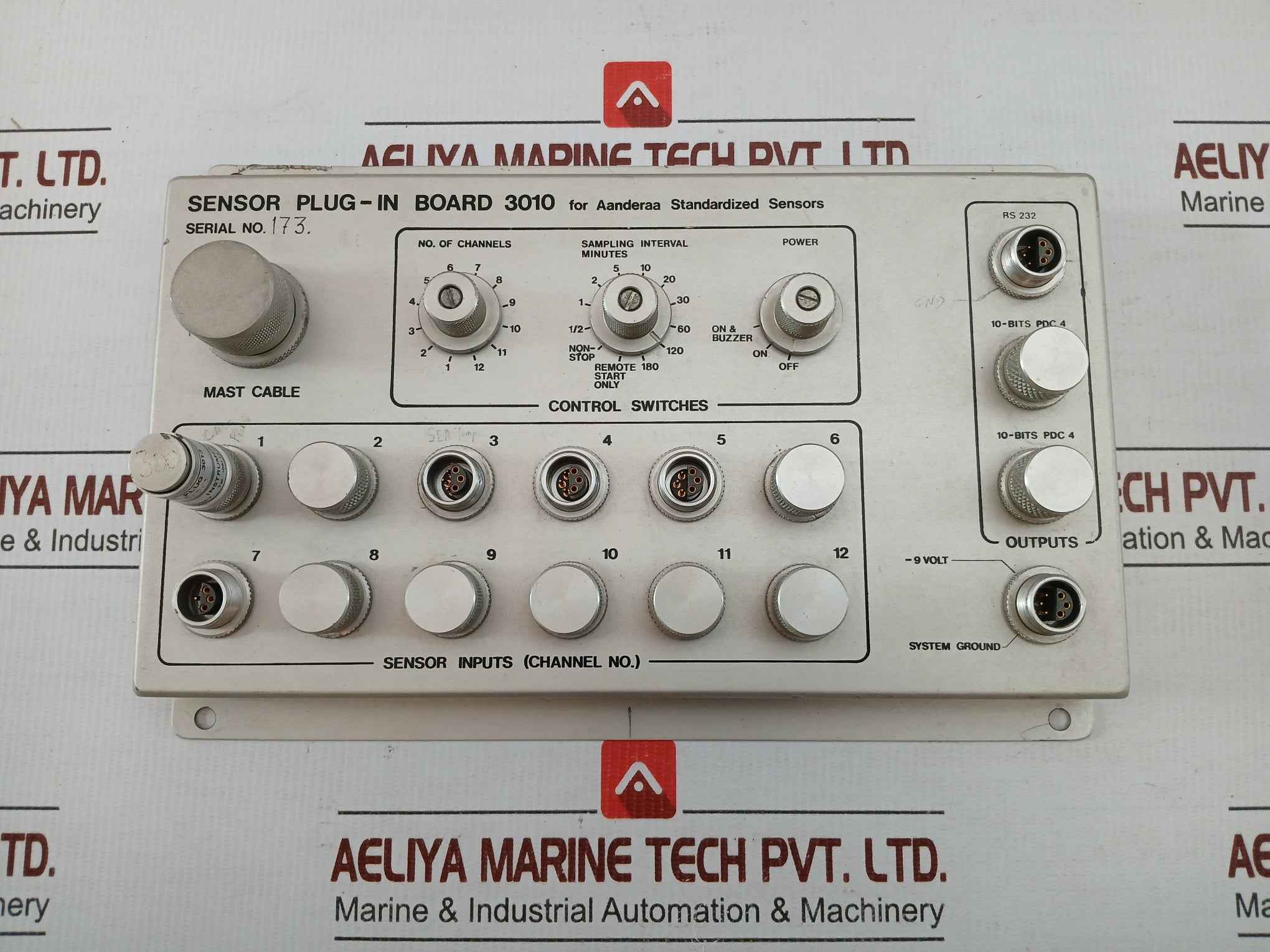 Aanderaa Sensor Plug-in Board 3010