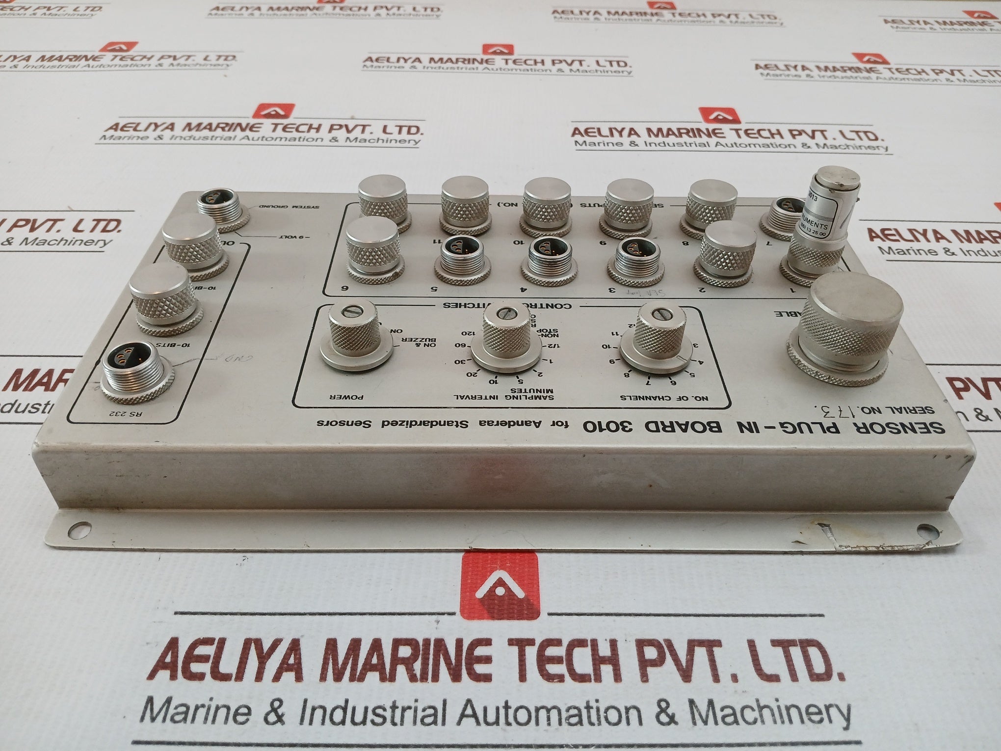 3010 Plug-in Sensor Scanning Unit -9V Aanderaa