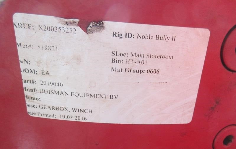 Aandrijf Technisch Buro D220/3-239-pam280B5