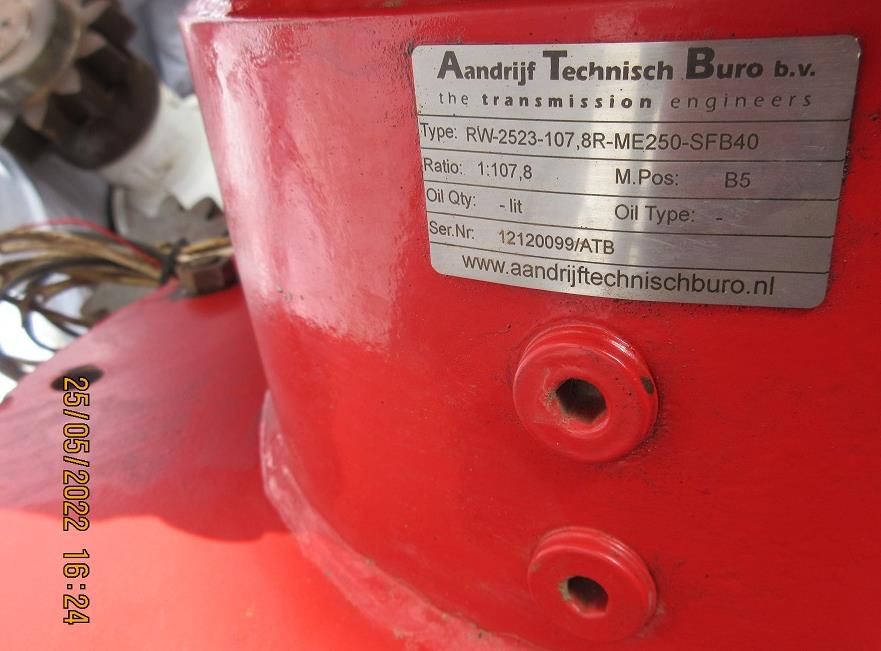 Aandrijf Technisch Rw-2523-107,8R-me250-sfb40