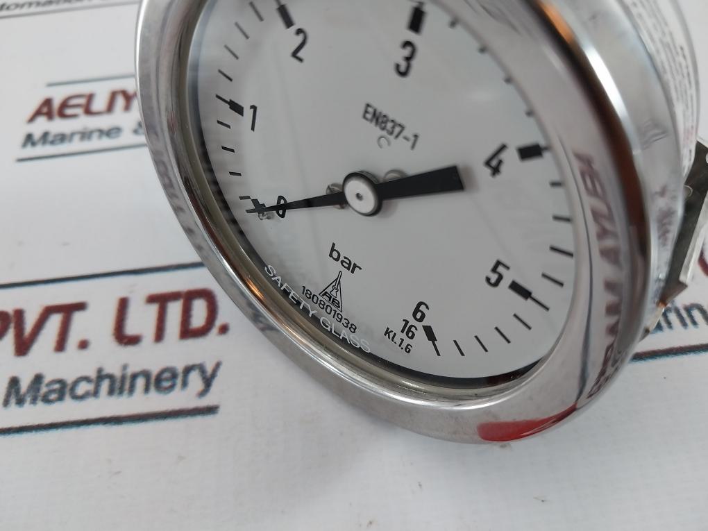 Ab 0-6 Bar Pressure Gauge 0-300 Psi G 1/4 B 1p Ffa 000000807065