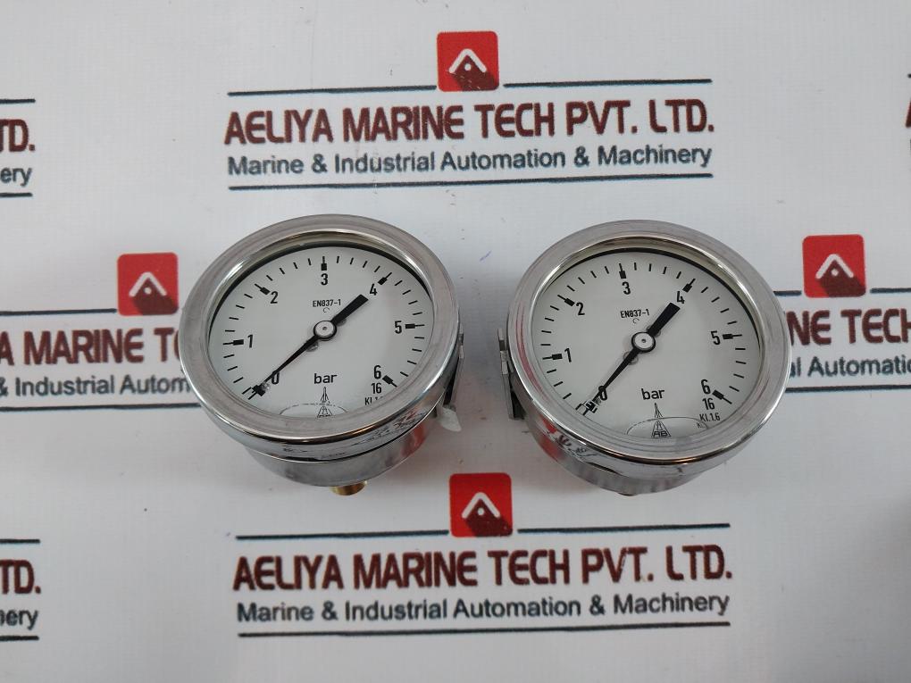 Ab 0-6 Bar Pressure Gauge 0-300 Psi G 1/4 B 1p Ffa 000000807065