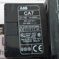 Ab126758B Ca7-31M Auxiliary Contact Block With Bc25 Contactor