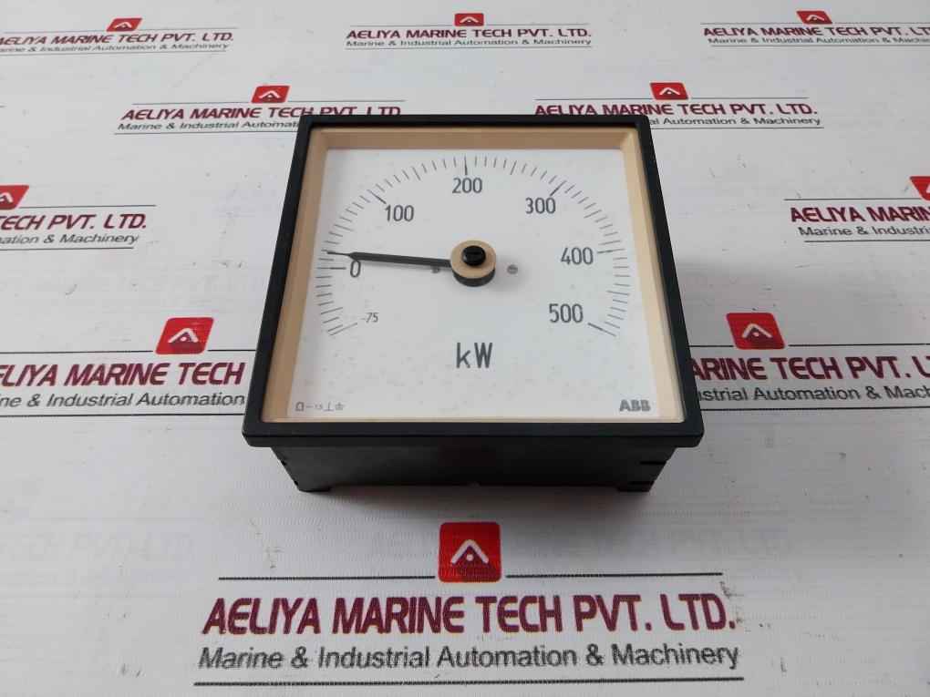 Abb -75-500 Kw Kilowatt Meter 1041300050A