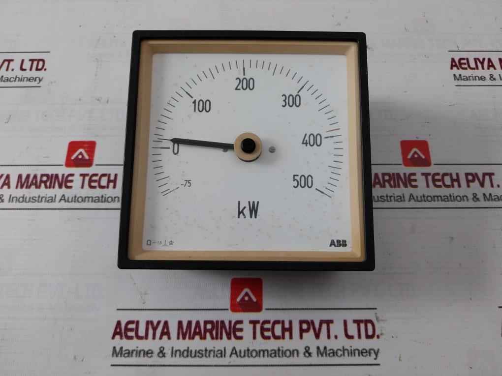 Abb -75-500 Kw Kilowatt Meter 1041300050A