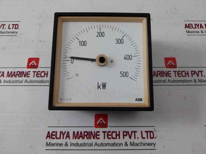 Abb -75-500 Kw Kilowatt Meter 1041300050A
