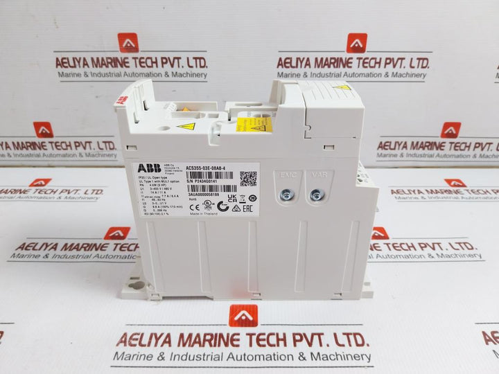 Abb-Frequency-Converter-30-Vdc-Rev-B-3Aua0000030801-Part-No-Acs355-03E-08A8-4-209471-11