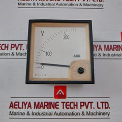 Abb 0-250V Analog Voltmeter Panel -1.5