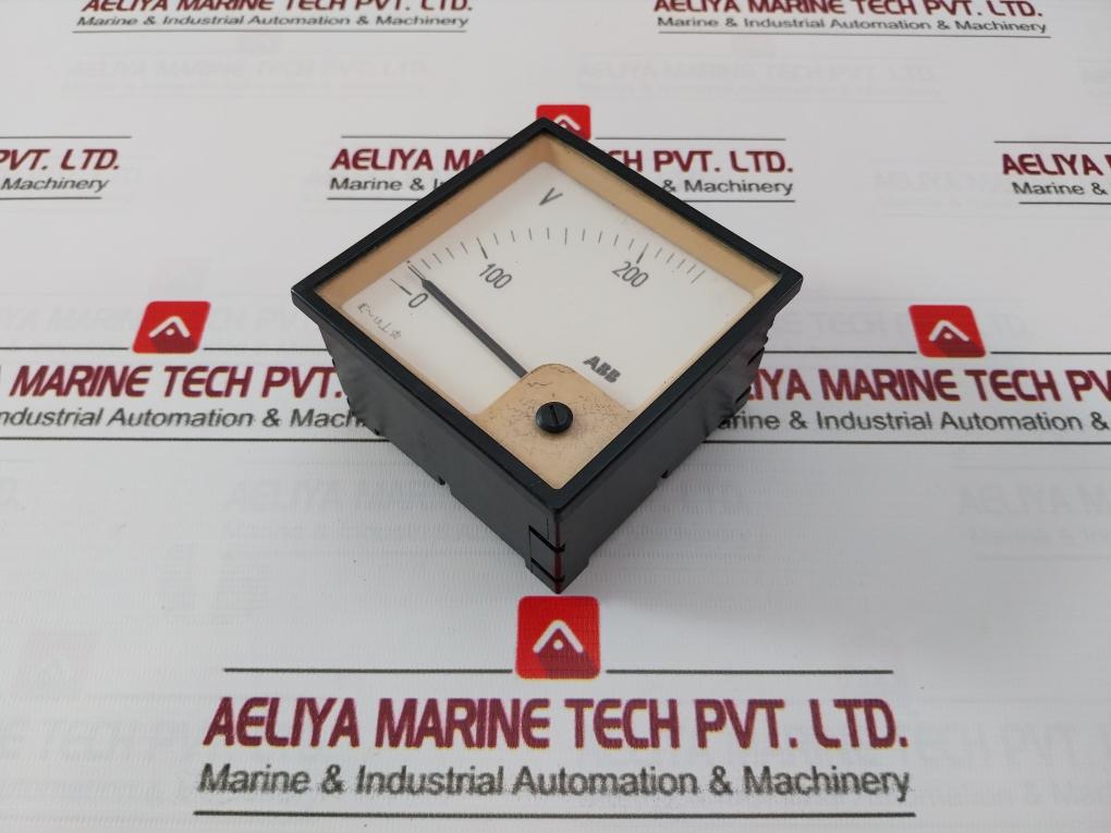 Abb 0-250V Analog Voltmeter Panel -1.5