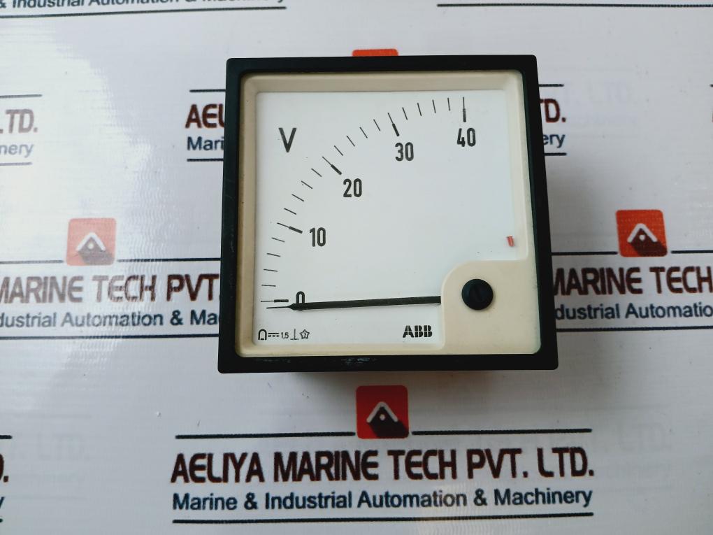 Abb 0-40V Analog Voltmeter