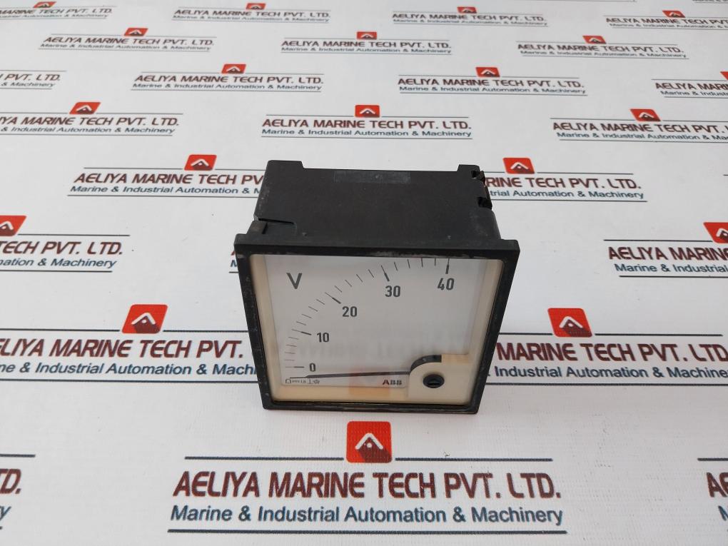 Abb 0-40 V Analog Voltmeter