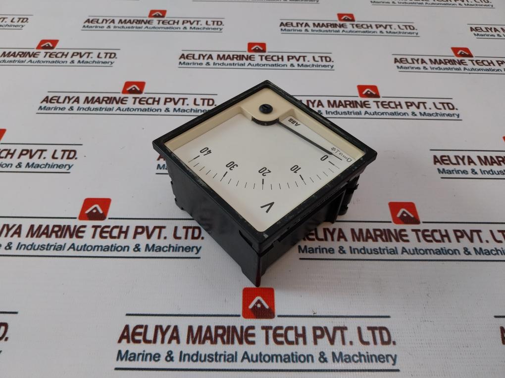 Abb 0-40 V Analog Voltmeter