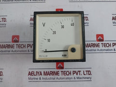Abb 0-40 V Analog Voltmeter Used