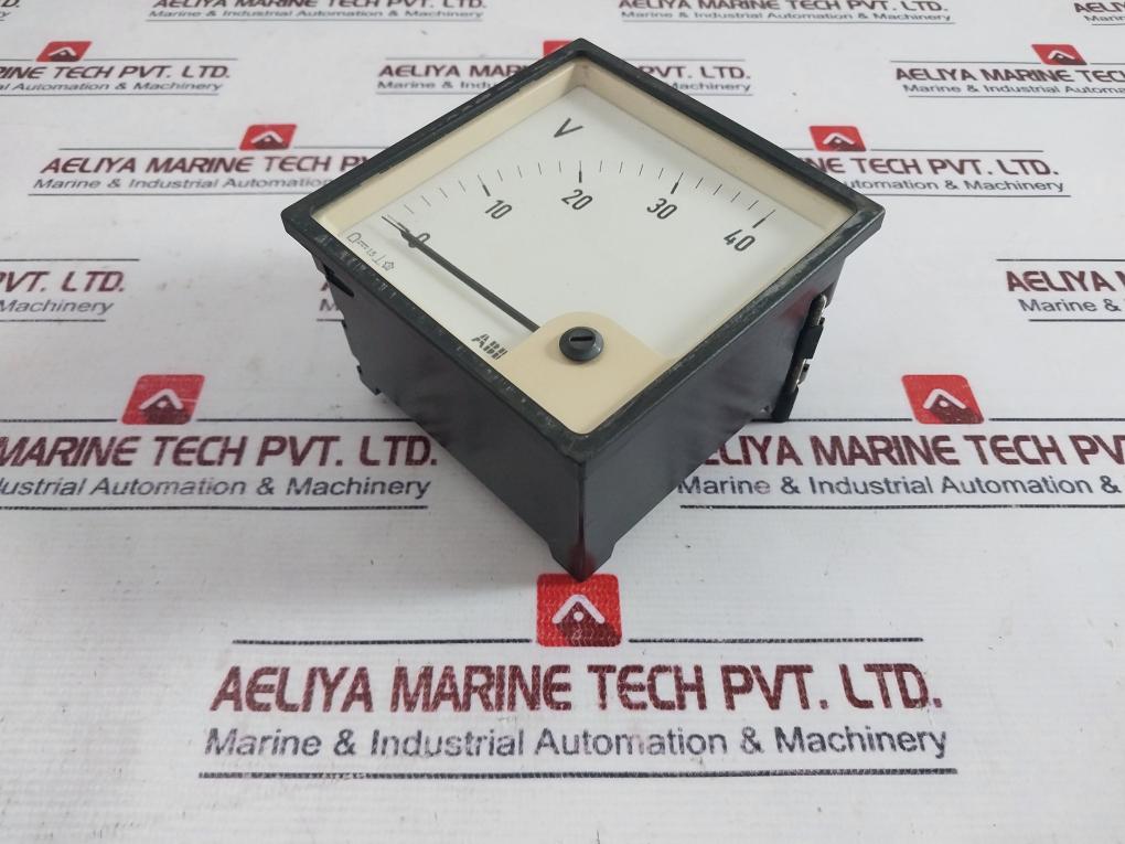 Abb 0-40 V Analog Voltmeter Used
