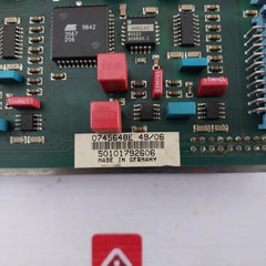 Abb 0745648E Printed Circuit Board Card Control Module
