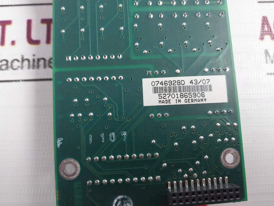 Abb 0746928D Printed Circuit Board Module