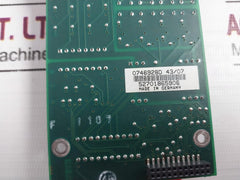 Abb 0746928D Printed Circuit Board Module
