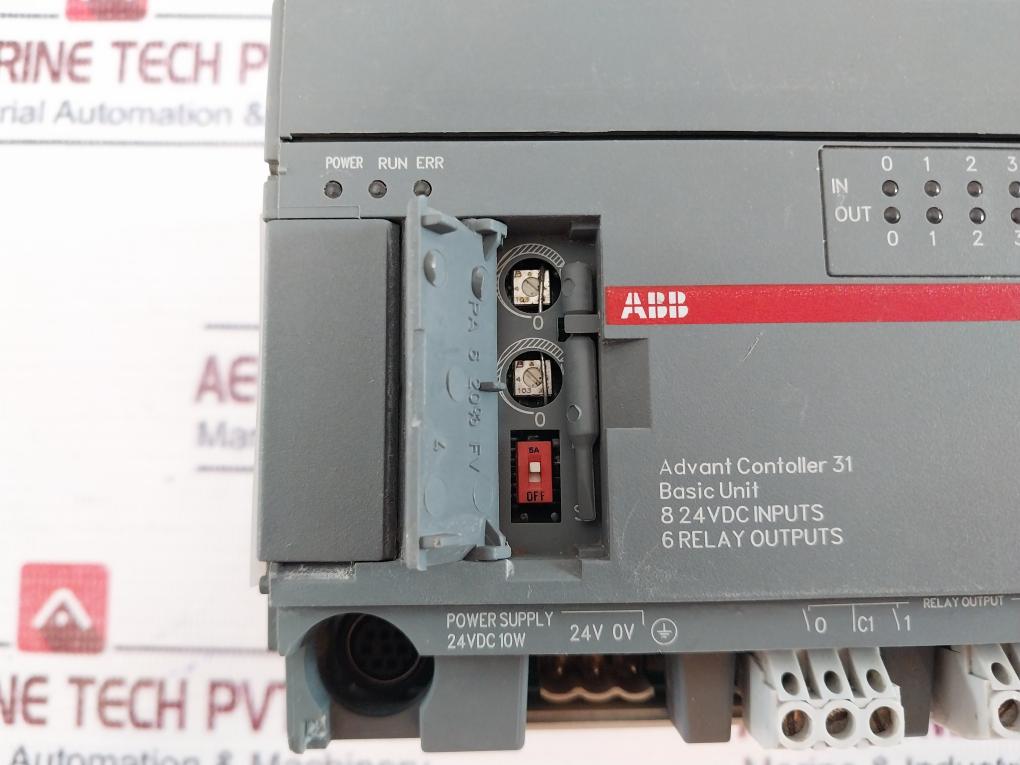 ABB 07CR41-R3.6 Advant Controller 31 Basic Unit 1SBP260020R1001 Used