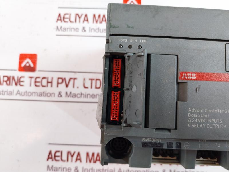 Abb 07Kr51-a3.6 Advant Controller 31 Basic Unit 8 24Vdc Input 6 Relay Output
