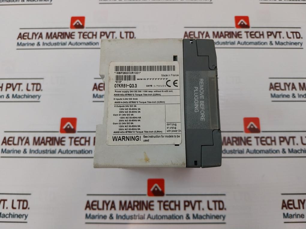 Abb 07Kr51-q3.3 Cpu Module Basic Unit 1Sbp260010R1001