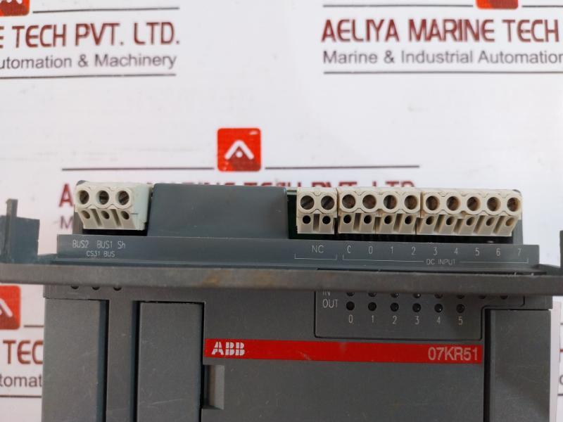 Abb 07Kr51-s3.4 Advant Controller 31 Basic Unit 8 24Vdc Inputs 6 Relay Output