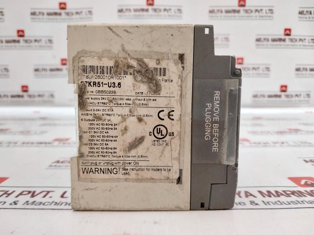 Abb 07Kr51-u3.6 Advant Controller 31 Basic Unit 24Vdc